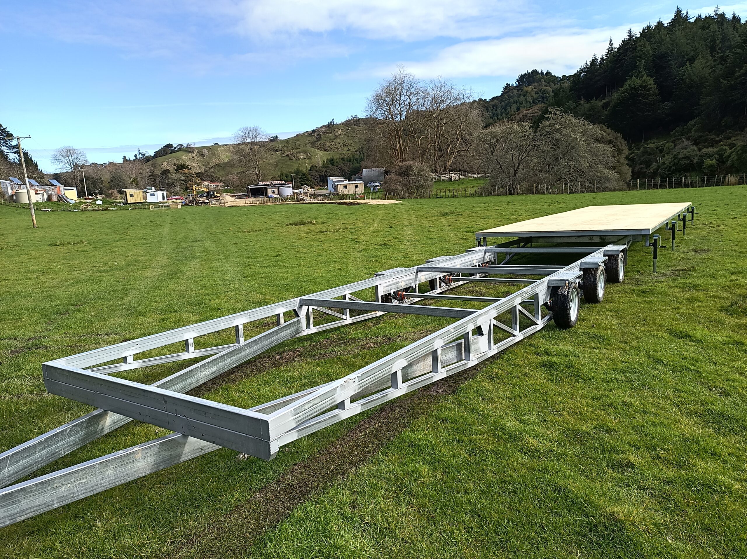 Trussed Tiny Home Trailer